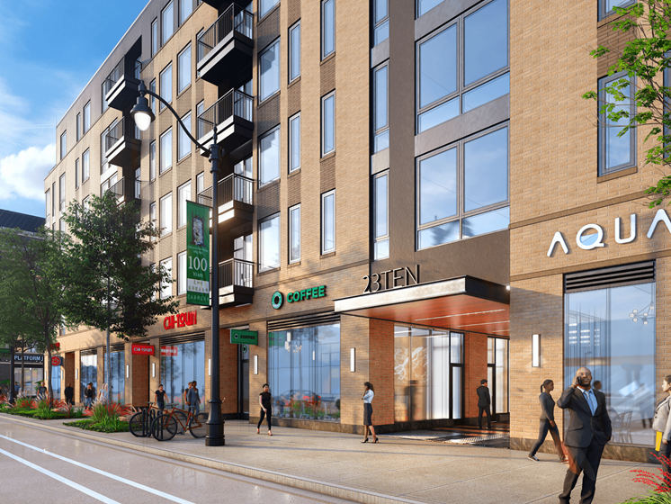 Numerous On-Site Retail Options at 23rd Place Apartments, Illinois